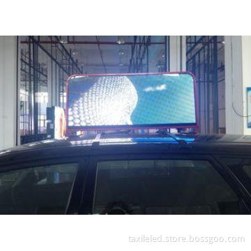 Digital Cab Tops Advertisement Taxi Led Display Signs for W
